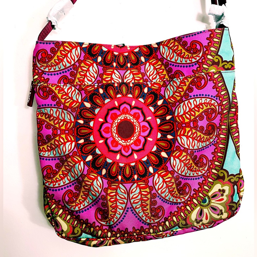 Vera Bradley Magenta Paisley Crossbody
